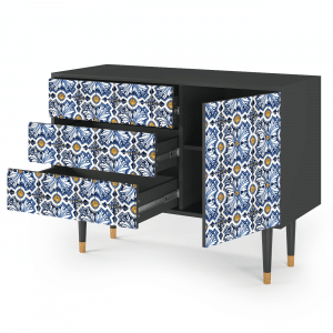 Sideboard - STORYZ - S3 Lovely Cornflowers - Antracite