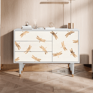 Sideboard - STORYZ - S3 Nude Dragonflies - White