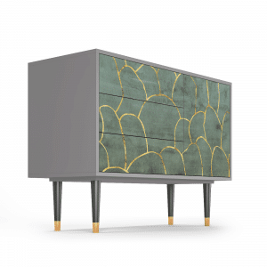 Sideboard - STORYZ - S3 Magnificent Water Lily - Grey
