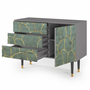 Sideboard - STORYZ - S3 Magnificent Water Lily - Grey