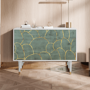 Sideboard - STORYZ - S3 Magnificent Water Lily - White