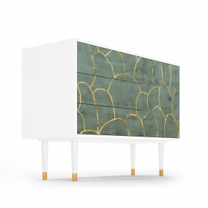Sideboard - STORYZ - S3 Magnificent Water Lily - White
