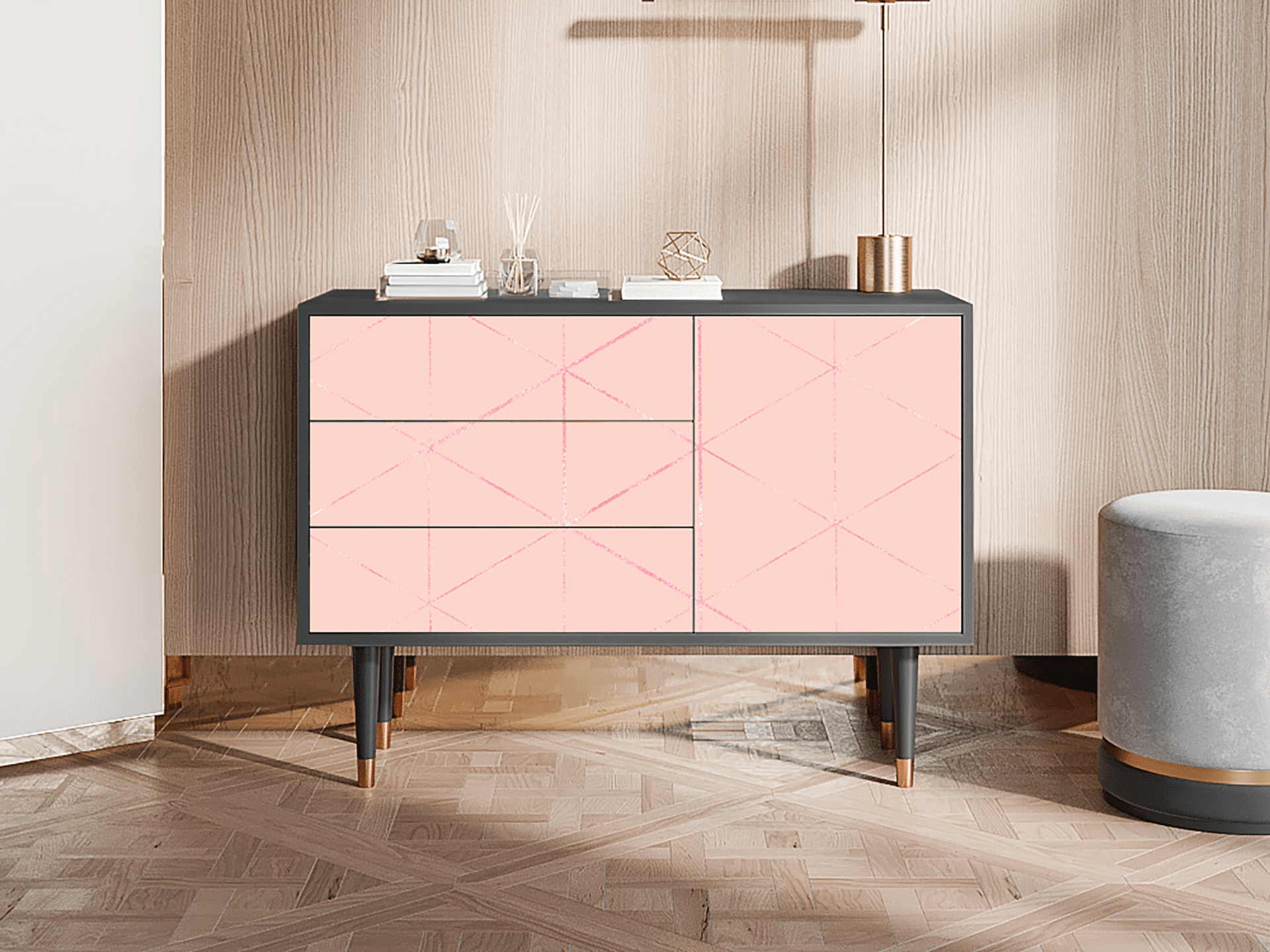 Sideboard - STORYZ - S3 Rose Quartz - Antracite Sideboard - STORYZ - S3 Rose Quartz - Antracite