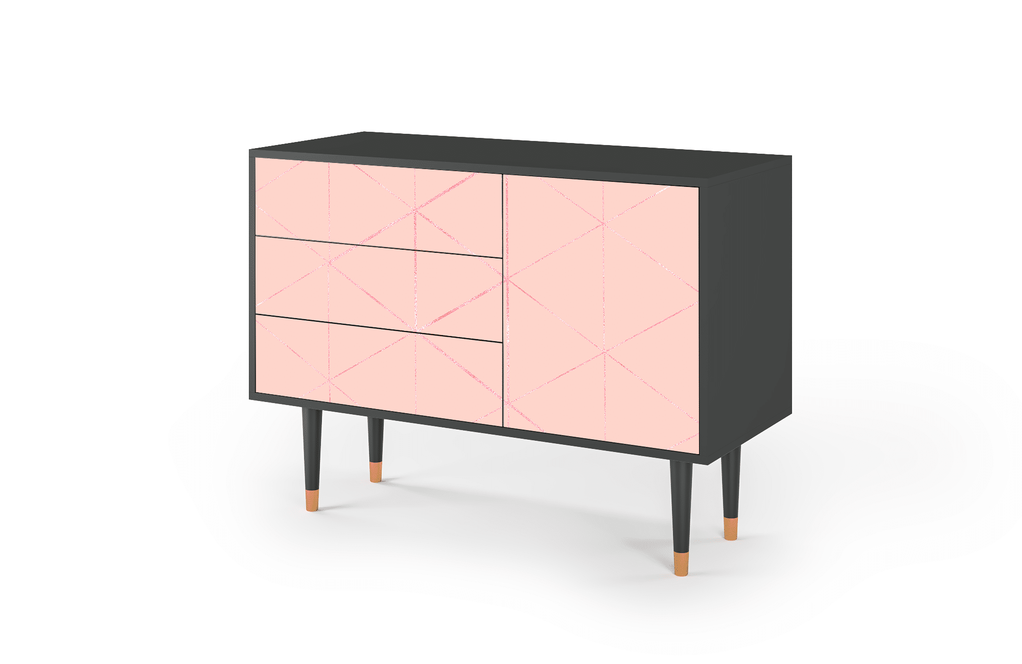 S3_65_003 Sideboard - STORYZ - S3 Rose Quartz - Antracite