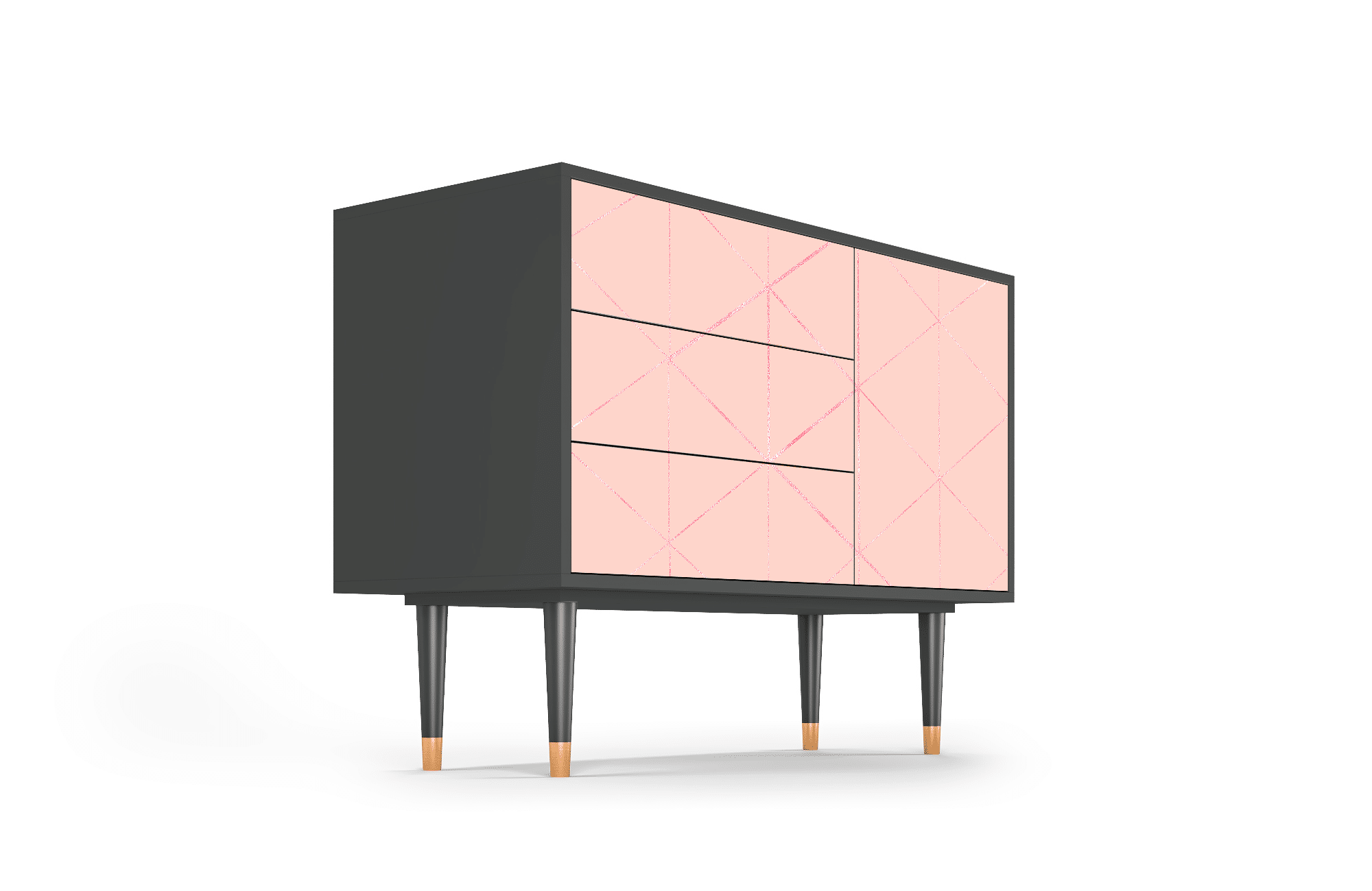 Sideboard – STORYZ – S3 Rose Quartz – Antracite Sideboard - STORYZ - S3 Rose Quartz - Antracite