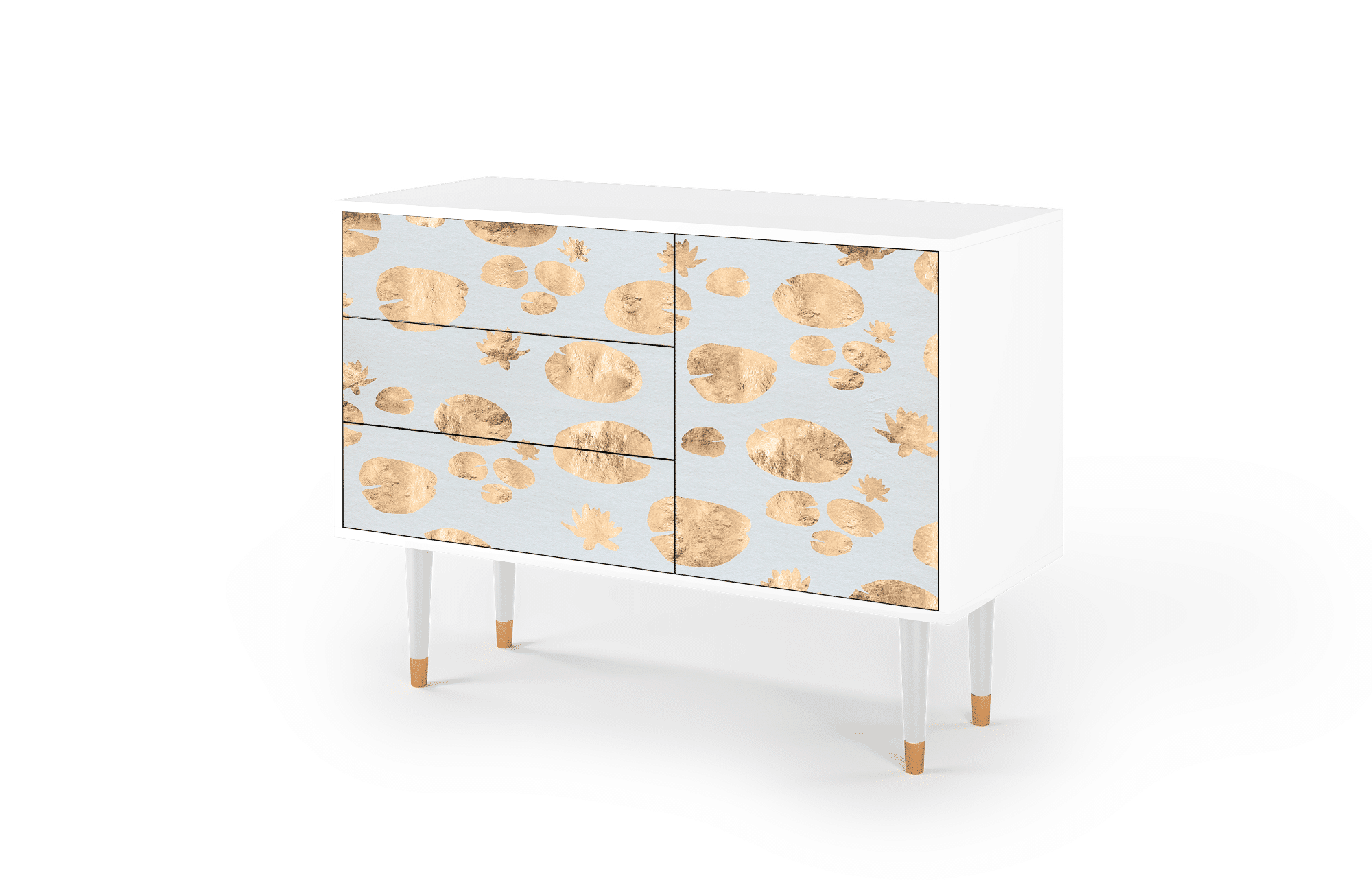 S3_66_006 Sideboard - STORYZ - S3 Blue Giraffe - White