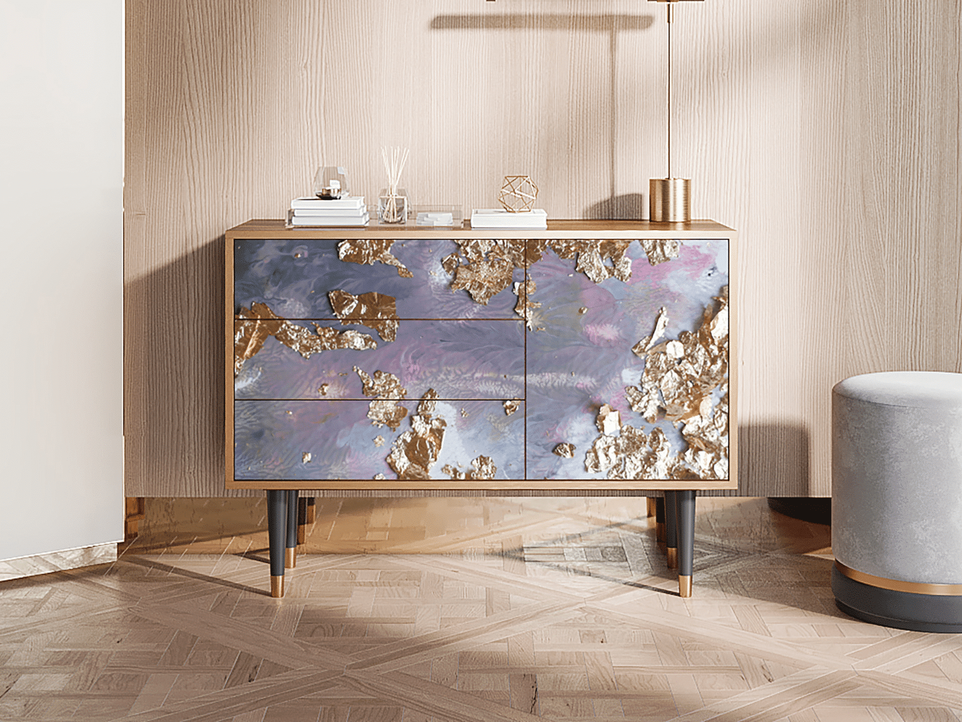 Sideboard - STORYZ - S3 Planet Earth - Walnut Sideboard - STORYZ - S3 Planet Earth - Walnut