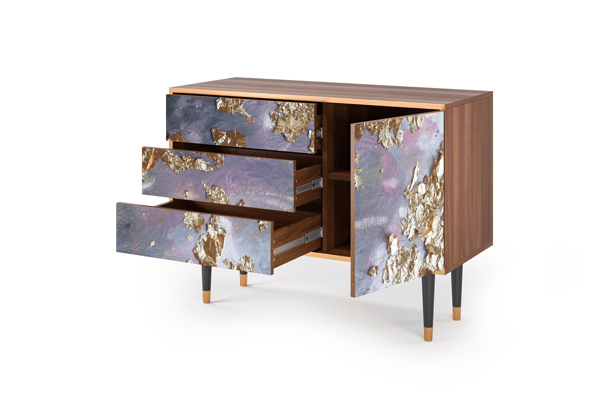 Sideboard – STORYZ – S3 Planet Earth – Walnut Sideboard - STORYZ - S3 Planet Earth - Walnut