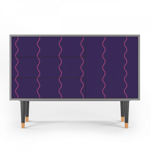 Sideboard - STORYZ - S3 Grape Maccaroni - Grey