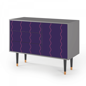Sideboard - STORYZ - S3 Grape Maccaroni - Grey