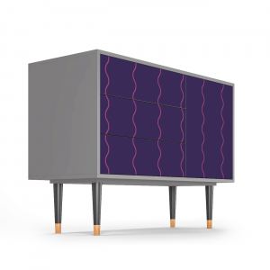 Sideboard - STORYZ - S3 Grape Maccaroni - Grey