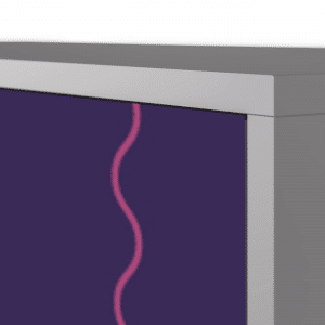 Sideboard - STORYZ - S3 Grape Maccaroni - Grey