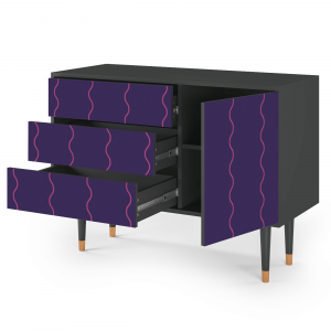 Sideboard - STORYZ - S3 Grape Maccaroni - Antracite