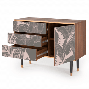 Sideboard - STORYZ - S3 Issabelline Flower - Walnut