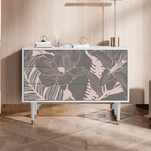 Sideboard - STORYZ - S3 Issabelline Flower - White