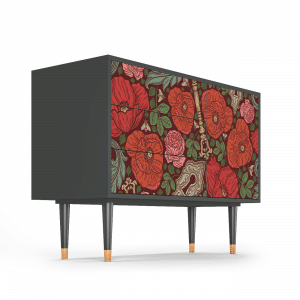 Sideboard - STORYZ - S3 Poppy Garden - Antracite