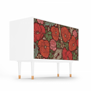 Sideboard - STORYZ - S3 Poppy Garden - White
