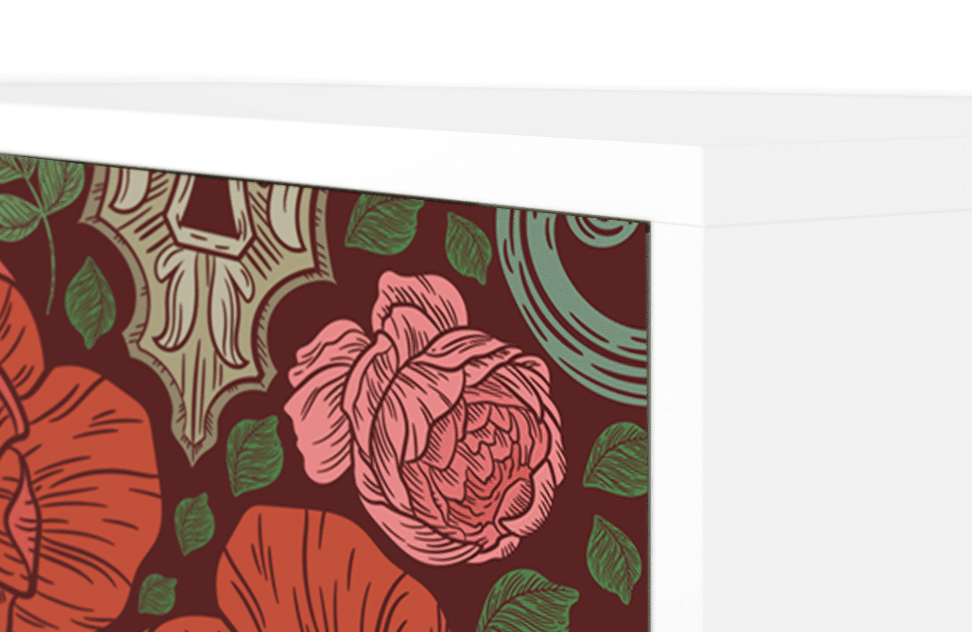 Sideboard – STORYZ – S3 Poppy Garden – White Sideboard - STORYZ - S3 Poppy Garden - White