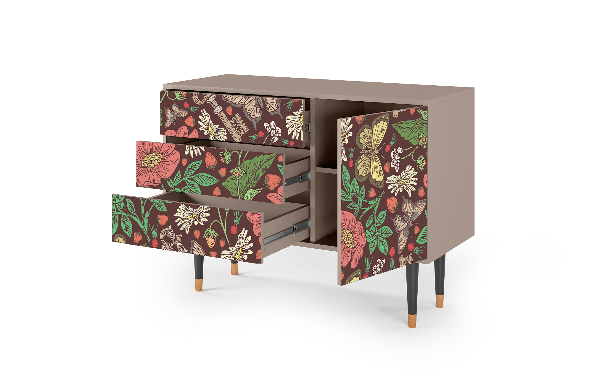 Sideboard – STORYZ – S3 Alice in Wonderland – Latte Sideboard - STORYZ - S3 Alice in Wonderland - Latte