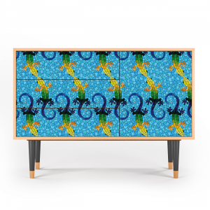Sideboard - STORYZ - S3 Gaudi's Lizard - Walnut