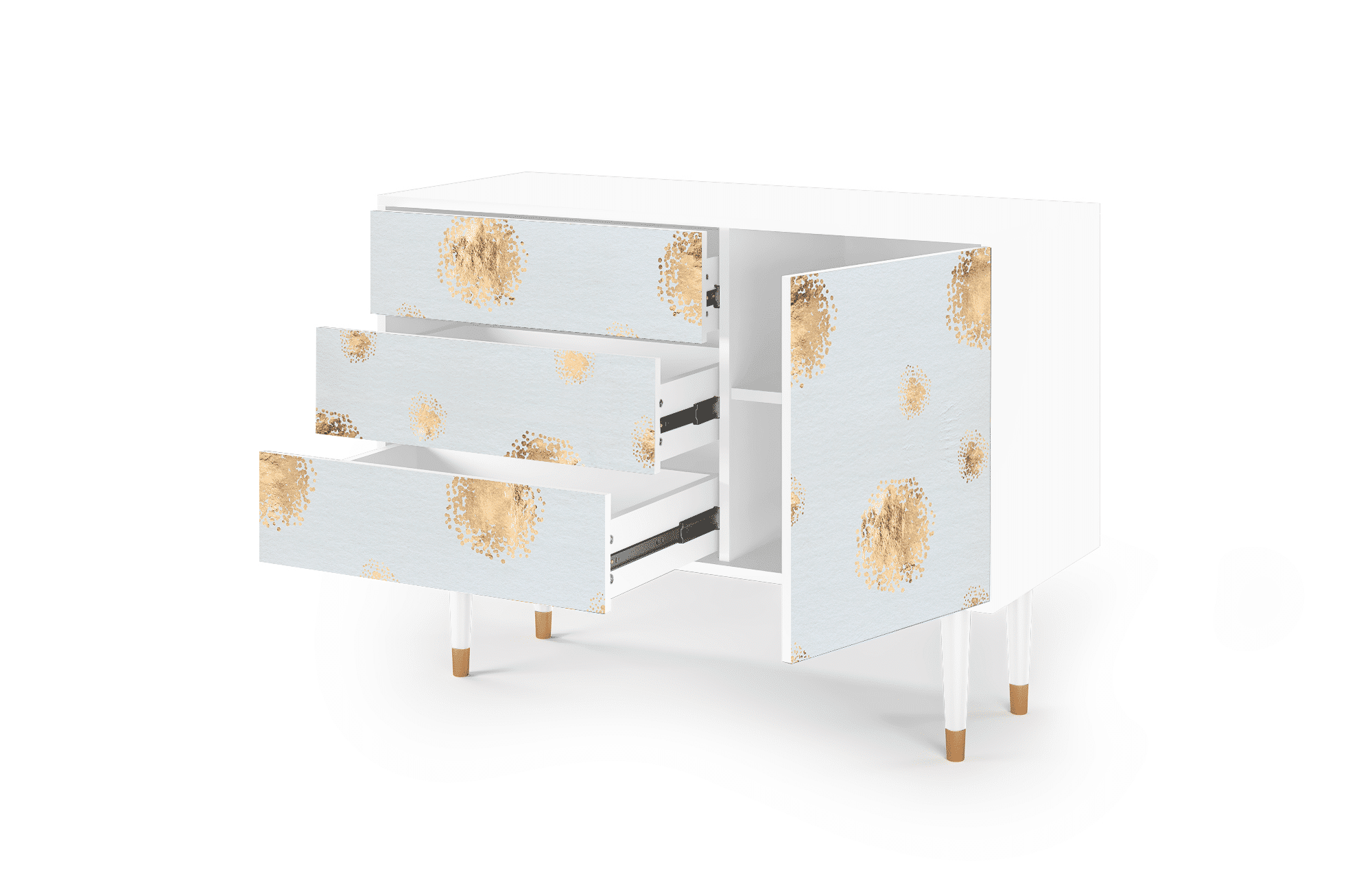 Sideboard – STORYZ – S3 Sky Latte – White Sideboard - STORYZ - S3 Sky Latte - White