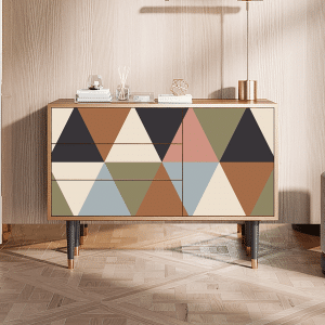 Sideboard - STORYZ - S3 Royal Triangles - Walnut