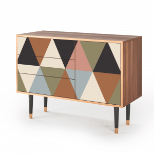 Sideboard - STORYZ - S3 Royal Triangles - Walnut