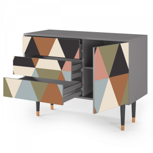 Sideboard - STORYZ - S3 Royal Triangles - Grey
