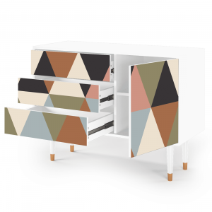 Sideboard - STORYZ - S3 Royal Triangles - White