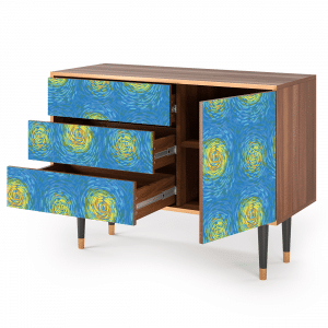 Sideboard - STORYZ - S3 Van Gogh Lights - Walnut