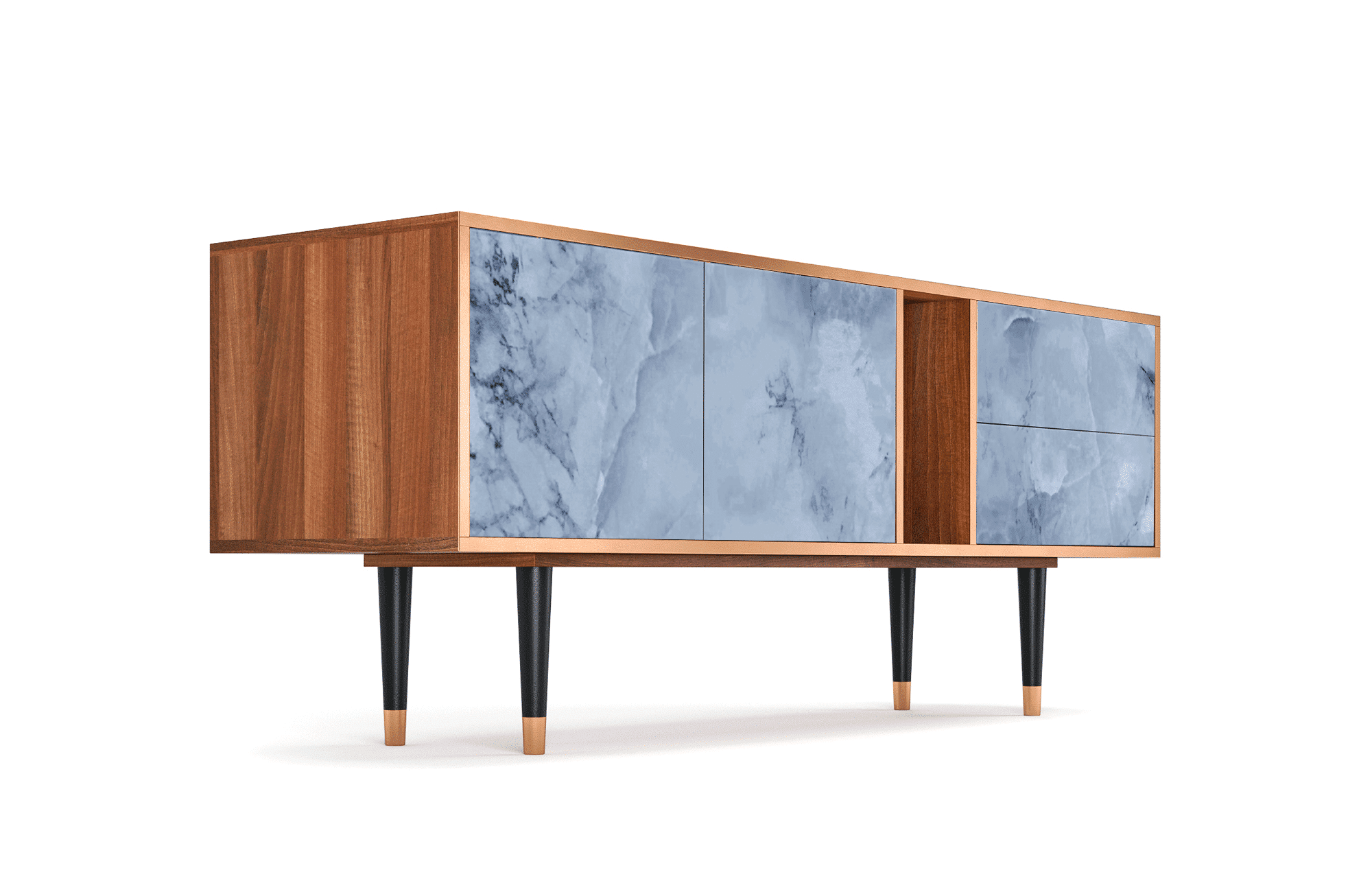 Sideboard – STORYZ – T1 Feather Ice – Walnut Sideboard - STORYZ - T1 Feather Ice - Walnut