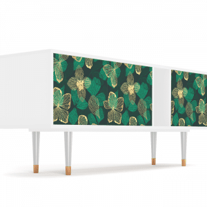 Sideboard - STORYZ - T1 Green Flower - White