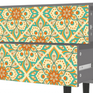 Sideboard - STORYZ - T1 Hindu Daisy - Grey