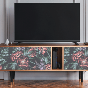 Sideboard - STORYZ - T1 Dark Peonies - Walnut