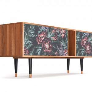 Sideboard - STORYZ - T1 Dark Peonies - Walnut