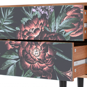 Sideboard - STORYZ - T1 Dark Peonies - Walnut