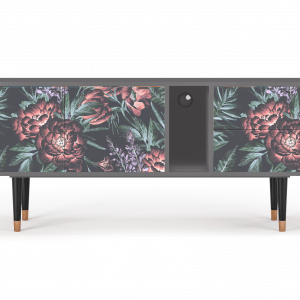 Sideboard - STORYZ - T1 Dark Peonies - Grey