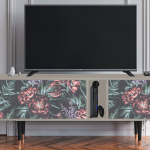 Sideboard - STORYZ - T1 Dark Peonies - Sand