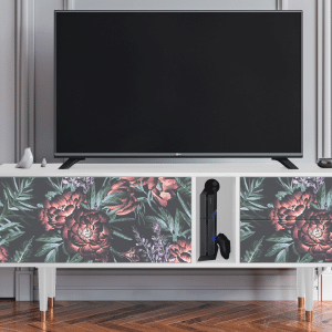Sideboard - STORYZ - T1 Dark Peonies - White