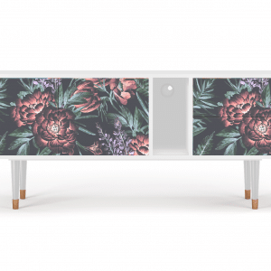 Sideboard - STORYZ - T1 Dark Peonies - White