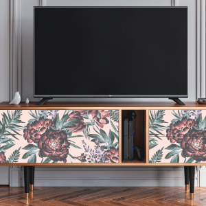 Sideboard - STORYZ - T1 Peach Peonies - Walnut