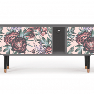 Sideboard - STORYZ - T1 Peach Peonies - Grey