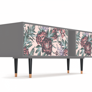 Sideboard - STORYZ - T1 Peach Peonies - Grey