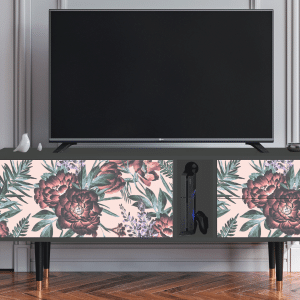 Sideboard - STORYZ - T1 Peach Peonies - Antracite