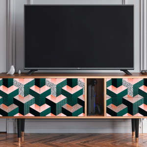 Sideboard - STORYZ - T1 Geometric Madness - Walnut
