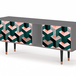 Sideboard - STORYZ - T1 Geometric Madness - Grey