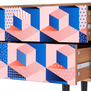 Sideboard - STORYZ - T1 Pinky Squares - Walnut