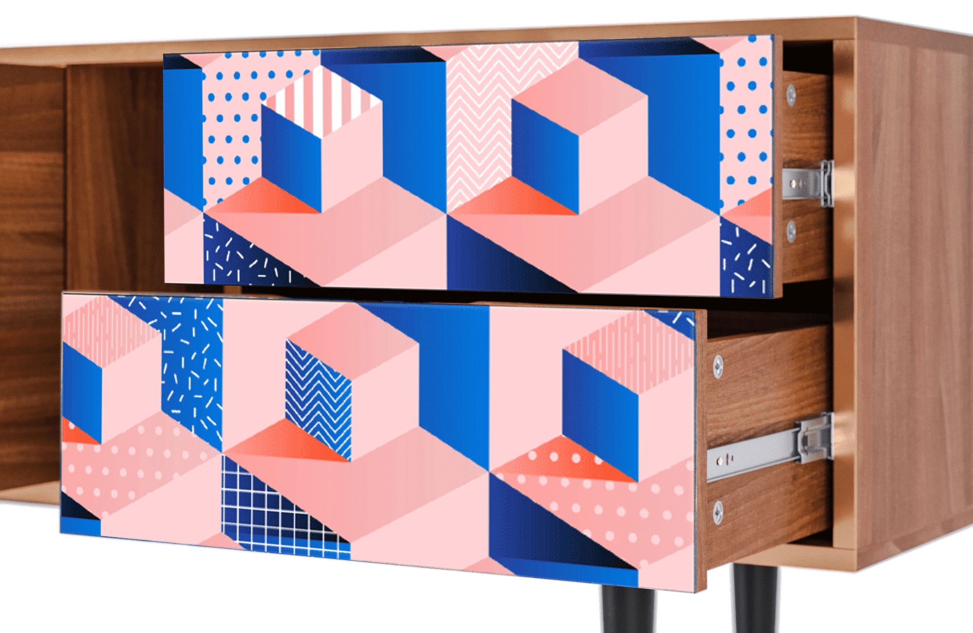 Sideboard – STORYZ – T1 Pinky Squares – Walnut Sideboard - STORYZ - T1 Pinky Squares - Walnut