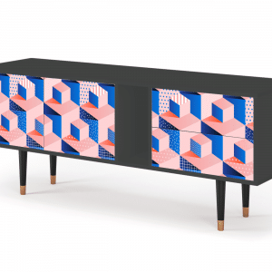 Sideboard - STORYZ - T1 Pinky Squares - Antracite