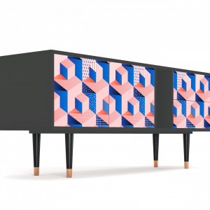 Sideboard - STORYZ - T1 Pinky Squares - Antracite